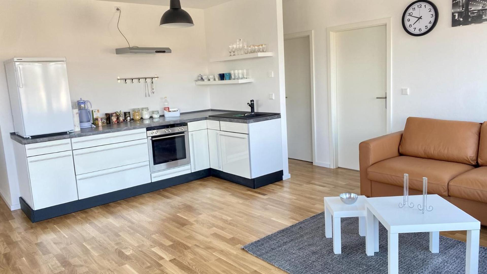 Schoenes Erwachen Im Frankfurter Penthouse Франкфурт-на-Майне Экстерьер фото